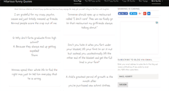 Desktop Screenshot of funnyquotes4u.net